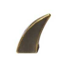 Legering studs hoornvorm klinknagels voor tas riem-brons S