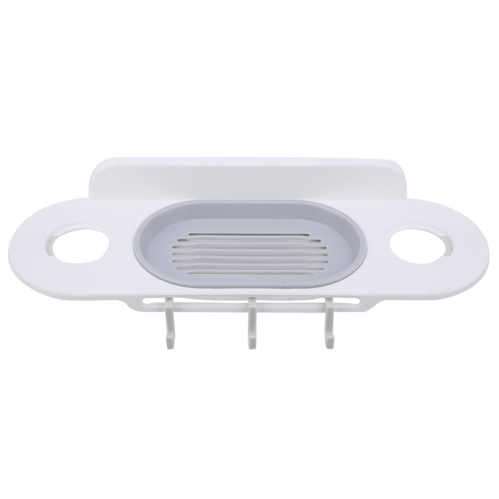 Adjustable Blower Frame For Salon Or Home Use, Simple Design Punch Free Installation Hair Dryer Holder Grey 9060116156023