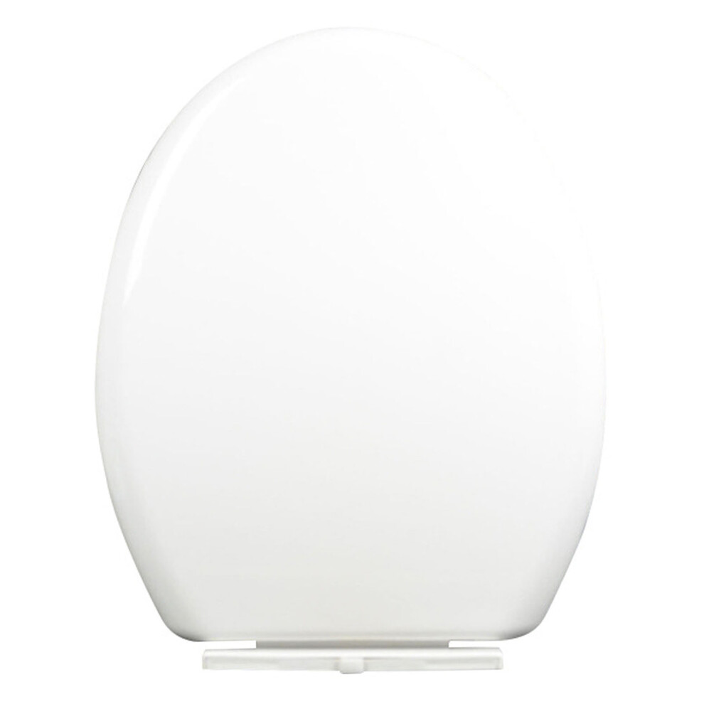 Commercial Heavy Duty Toilet Seat With No Slam Elongated Design, Stain Resistant Plastic Promotes Hygiene And Durability For High-Traffic Areas. 9135470064427