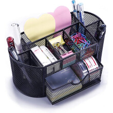 Schreibtisch-Organizer aus Netzgewebe, praktisch und multifunktional für vielseitiges Schreibtischzubehör, hochwertiges Design für das Homeoffice