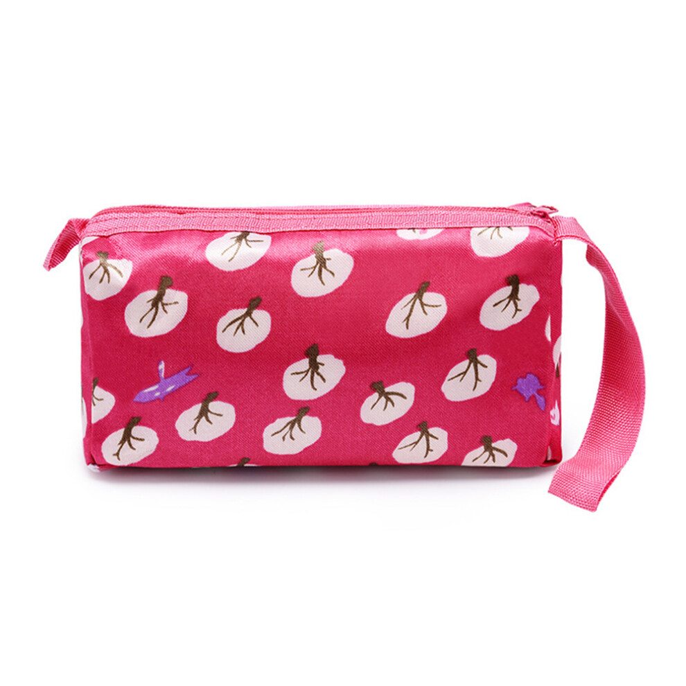 Stylish Makeup Pouch, Portable Storage With Durable Canvas Fabric For Convenient Outdoor Business Or Travel, Travel Organizer With Multiple Beautiful 9060116155811