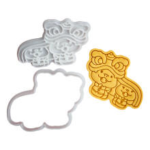 Durable Snake Cookie Cutter Creative Snake-Cute snake and lion