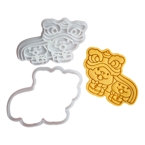 Durable Snake Cookie Cutter Creative Snake-Cute snake and lion