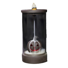 Brûleur d'encens créatif en forme de théière à reflux, ornement d'aromathérapie pour la méditation et la relaxation, décoration intérieure