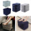Inflatable Plushes Travel Footrest-Navy blue Second floor 5
