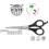 Barber scissors 6" plastic handles 1