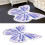 Tapis de luxe léger papillon, couverture minimaliste-Style 5 3 6