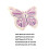 Tapis Imitation cachemire papillon de forme spéciale-Style 1 3 7