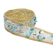 Sparkling Rhinestones Ribbon for Birthday Wedding Cake-10