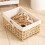 Multipurpose Paper Rope Woven Basket Accessory for Living-M 7