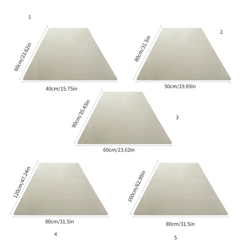 Comfortable and Stylish Area Rug Fluffier Carpet- off whitea 3 1