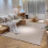 Comfortable and Stylish Area Rug Fluffier Carpet- off whitea 3 7