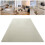 Comfortable and Stylish Area Rug Fluffier Carpet- off whitea 3 3