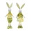 Figurines de lapins de Pâques faites à la main,-Style homme 2