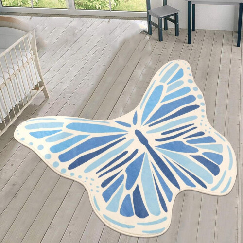 Tapis Imitation cachemire papillon de forme spéciale-Style 1 4 2