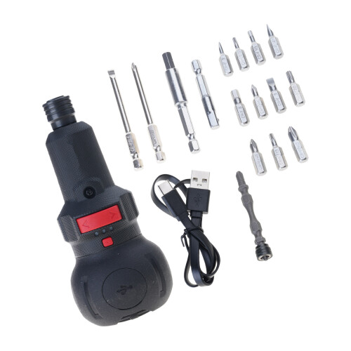 Professional Cordlessly Screwdriver Equipped LED-20Pcs Bits