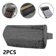 (2pcs, Black) Replacement Pillow Headrest For Zero Gravity Chair With Elastic Band, Neck Pillows For Chair, Lounge Chair