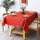 Elegant Table Protector, Heavy Duty Vinyl Tablecloths, Durable Waterproof Cover for Multiple Uses 1