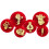 2026 Celebration Paper Fans With Multiple Color For Quick-C060 1