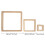 Square Knitting Board Wood Crochet Blocking Board-20x20cm 4