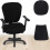 Dehnbare Bürostuhlüberzüge aus Polyester-Spandex-Gewebe für elastische Passform, verschönert Zuhause oder Büro, einfache Montage und 5