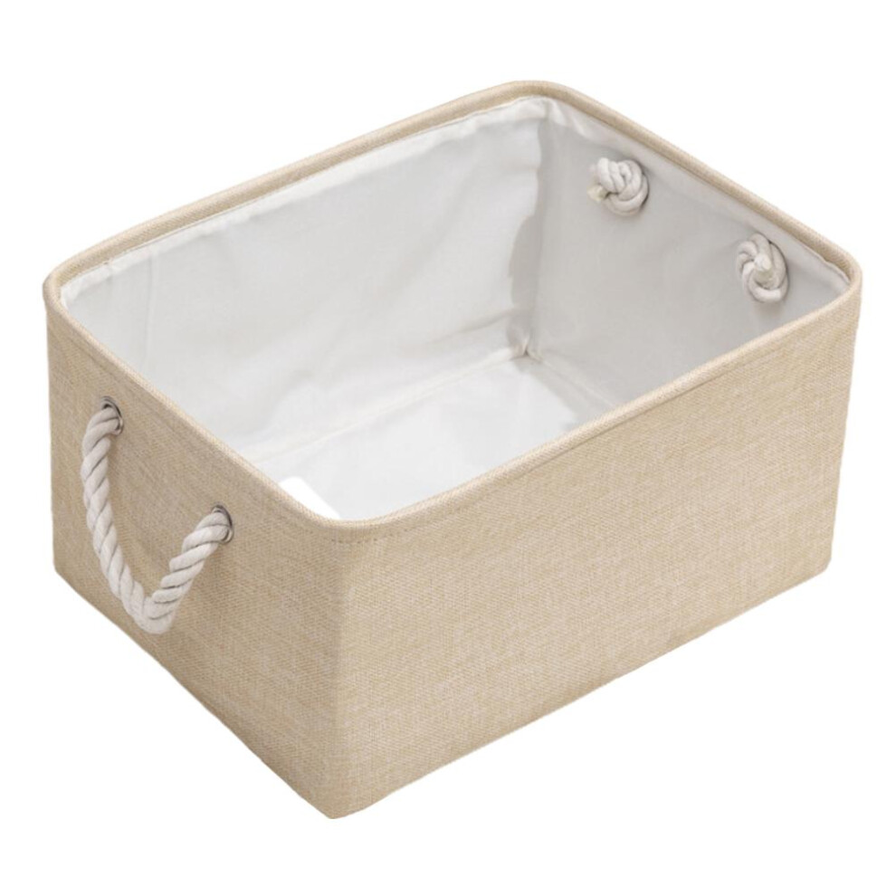 Storage Basket For Organizing, Collapsible Baskets Fabric Storage Cubes With Rope Handles, Dust Resistant And Moisture Resistant Storage Solution For 9060116162352
