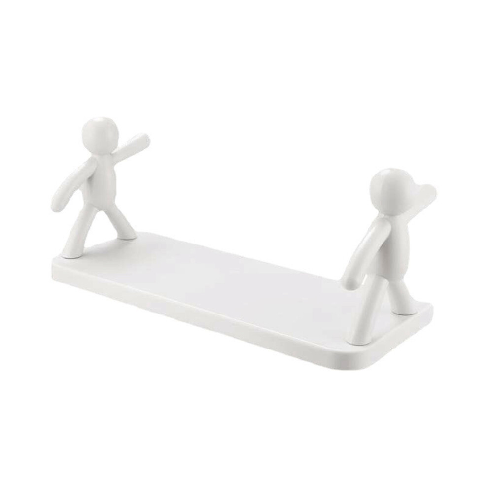 No-Drill Installation Floating Shelves For Wall, Space-Saving Floating Shelves Durable Pp Material Wall Mounted Shelf, Multi-Functional Wall Shelves F 9060116163144