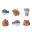 Non-finished Poke Wool Felt Handmade DIY Capybara Material-1 2