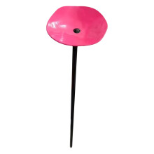 Compacts Bees Habitat Decorative Metal Flower Stake For-Pink