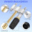 Multifunctional Adjustable Nozzle with Long-Stainless Steel 7
