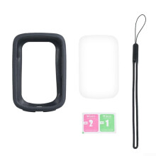 Silicone Case for GPS Computer, Waterproof GPS Stopwatch Protective Cover, Black