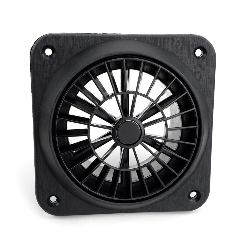 60Mm 75Mm Air Vent Outlet With Fan Conditioner Duct Compatible With Car Truck Camper Caravan Boat Heater Black 9323874357669