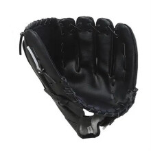 Kids Sports Softball Glove Infielder 11.5 Inches Black Batting Gloves