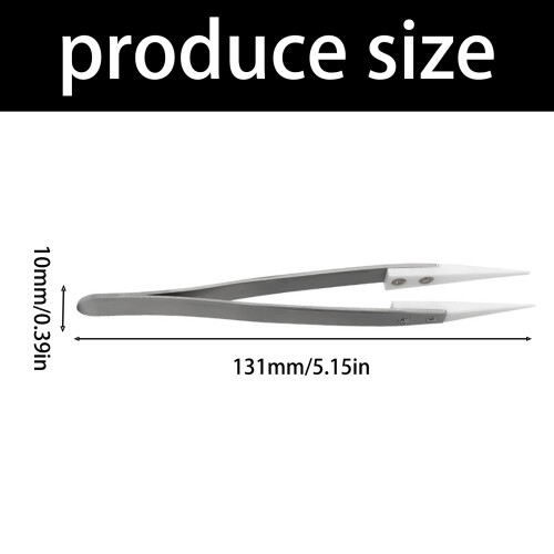 Acid Proof Magnetic Resistant Ceramic Tipped Tweezers Multiple 2