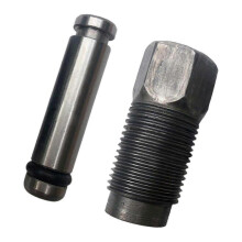 (18 mm Set A) 2T Generic Car Hydraulic Horizontal Jack Oil Pump Sealing Set Repair Tool Oil Cylinder Threaded Body Accessories Jack Plunger
