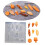 3D Mini Bread Silicone Molds for Fondant Cake Decor, Bread-B 3