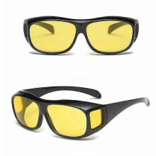(Yellow) Mrkerglasgon fr Bilkrning - Night Vision BILKRNING Glasgon