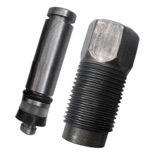 (18 mm Set B) 2T Generic Car Hydraulic Horizontal Jack Oil Pump Sealing Set Repair Tool Oil Cylinder Threaded Body Accessories Jack Plunger