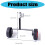 Ergonomic Support Roller Wheel Attachment For 28mm-Style A 3