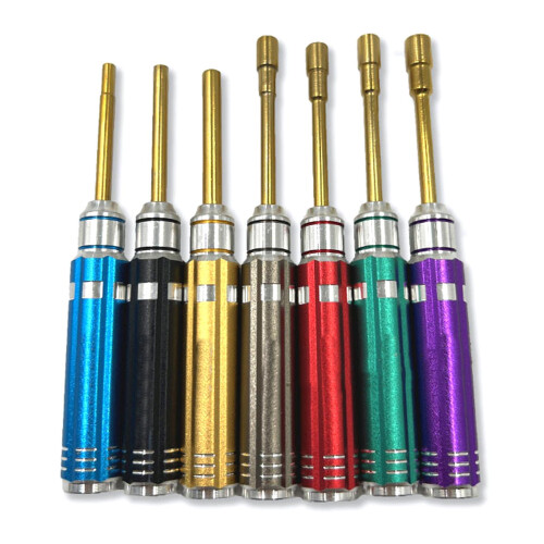 Ergonomic Model Fastener Key Kit 7Pcs 2mm-5mm Hexagonal Socket