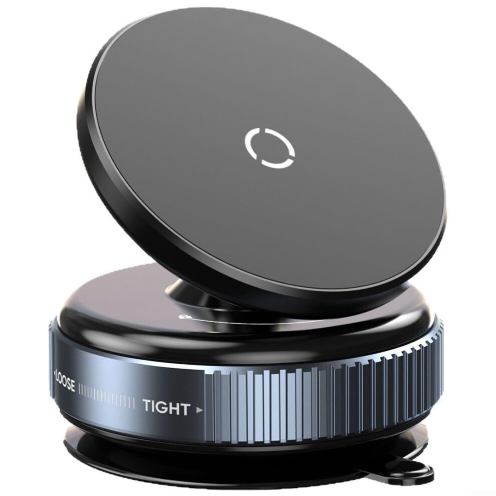 Vacuum Magnetic Phone Stand Foldable Car Mount With Suction Cup 360 Degree Rotation Dashboard Compatible 9067246212001