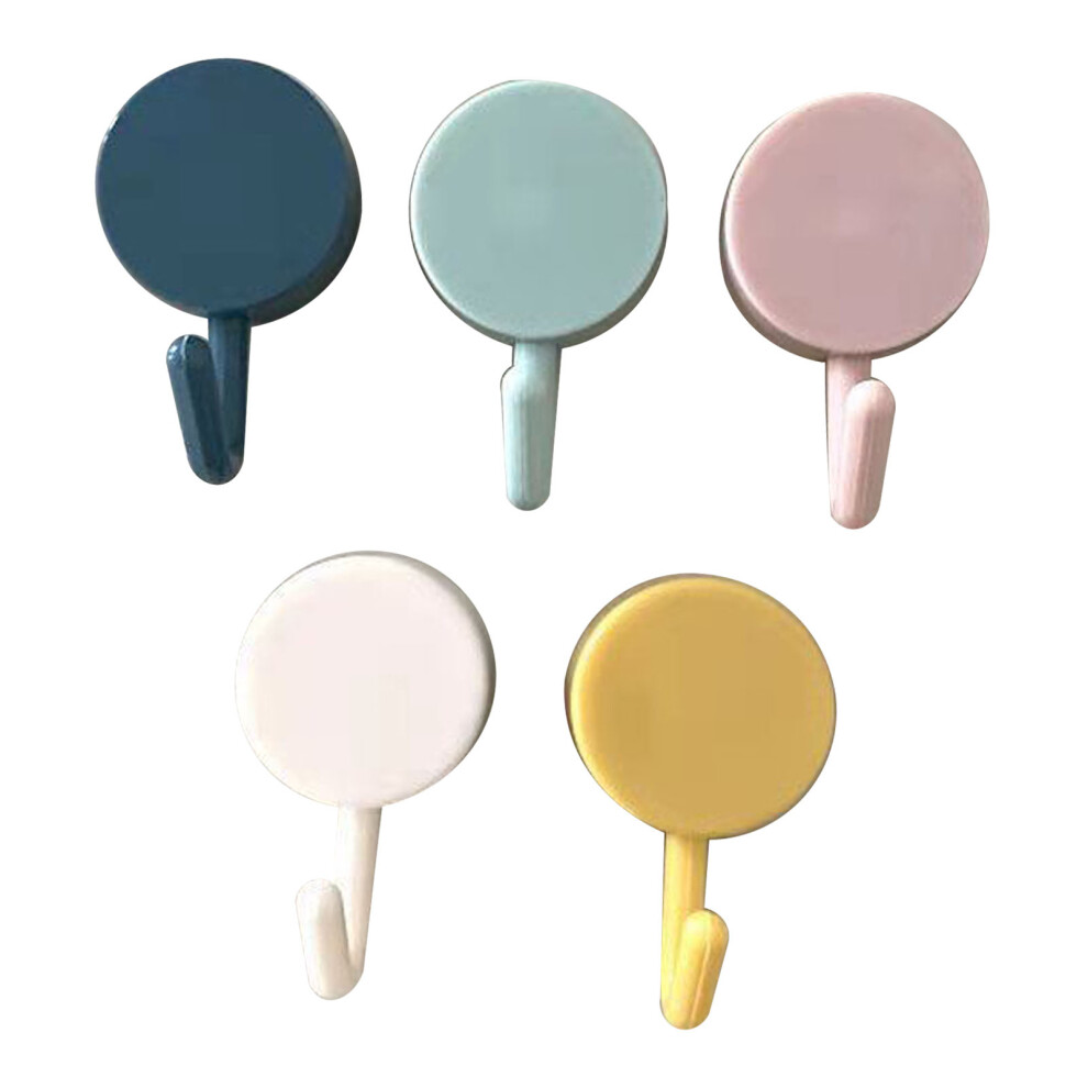 Adhesive Hooks For Wall, Cute Utility Hooks With Strong Traceless Adhesive, Key Hooks For Decorative Use, Waterproof And Easy To Use, No Drilling Requ 9060116159499