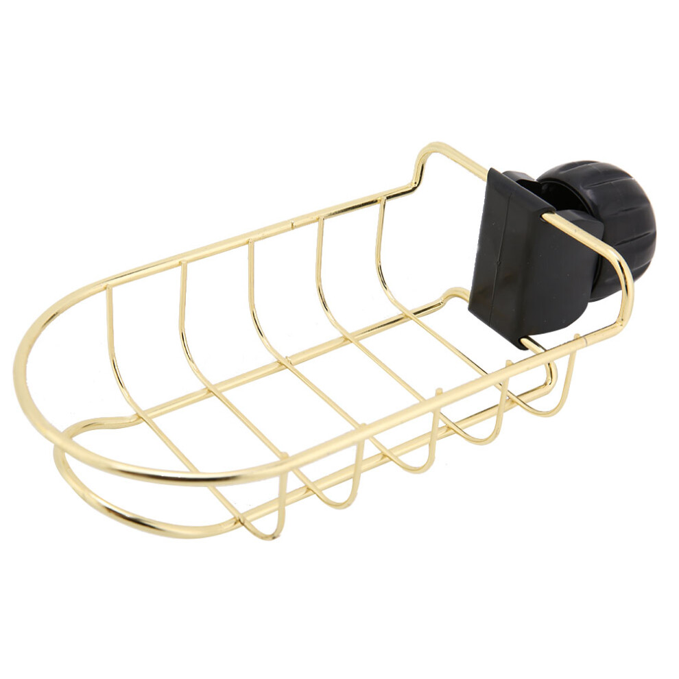 Sink Sponge Organizer For Faucet, Super Drainage Speed Multifunctional Rack With Ventilate Design, Space Saving And Rustproof For Kitchen Bathroom (Go 9060116155859