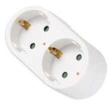 (White) Upgrades Electrical Socket Adapter Expands One to Two Outlets PP Power Socket,_d0.0876