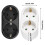 (White) Upgrades Electrical Socket Adapter Expands One to Two Outlets PP Power Socket,_d0.0876 2