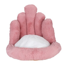 Kawaii pluche zitkussen, dikke zachte vloermat voor bureaustoel, comfortabel ontwerp, antislip, schattig, decoratief met vijf vingers,