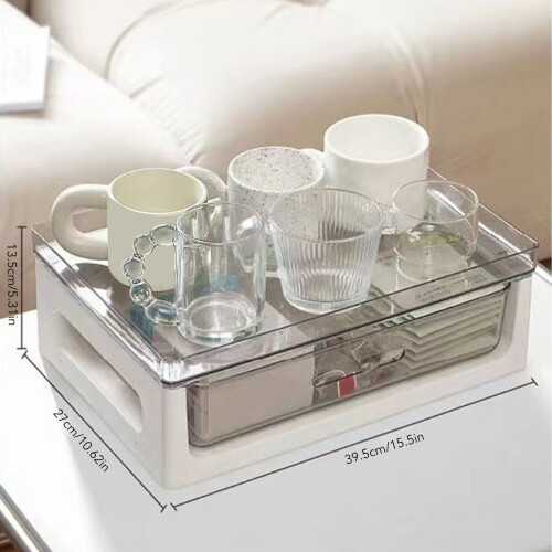 Versatile Plastic Drawer With Stackable Structure And Built-In Handles Durable Material For Customizable Storage Solutions In Modern Homes 1
