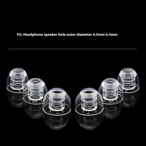3 Size Liquid Silicone Eartips High-With transparent box 2