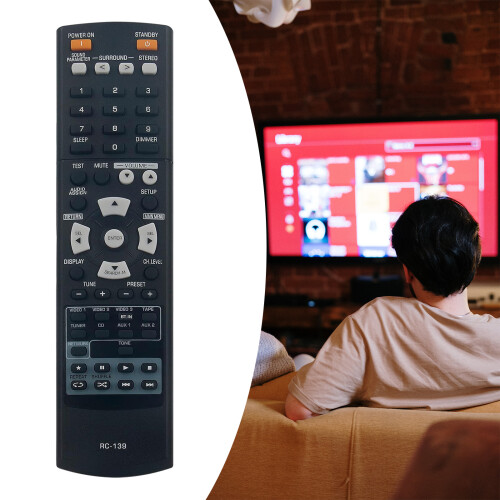 Lightweight Replacement Remote Control RC139 for AVR-810 1