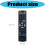 Lightweight Replacement Remote Control RC139 for AVR-810 3